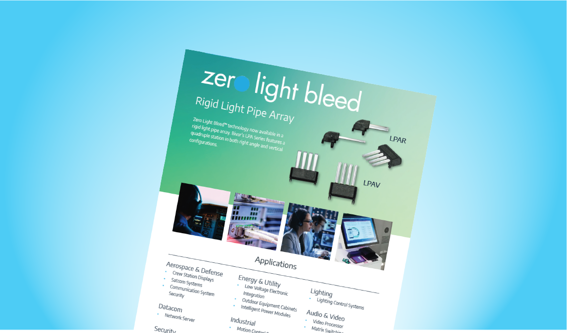 Zero light bleed LPAR LPAV